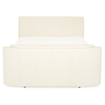 THANI Pat tapițat, 180x200cm, electric, boxspring, spațiu depozitare, saltea, spațiu TV incluse de la Mobexpert