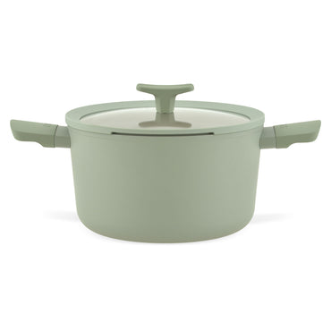 BALANCE Oală cu mânere și capac, aluminiu, D.24cm