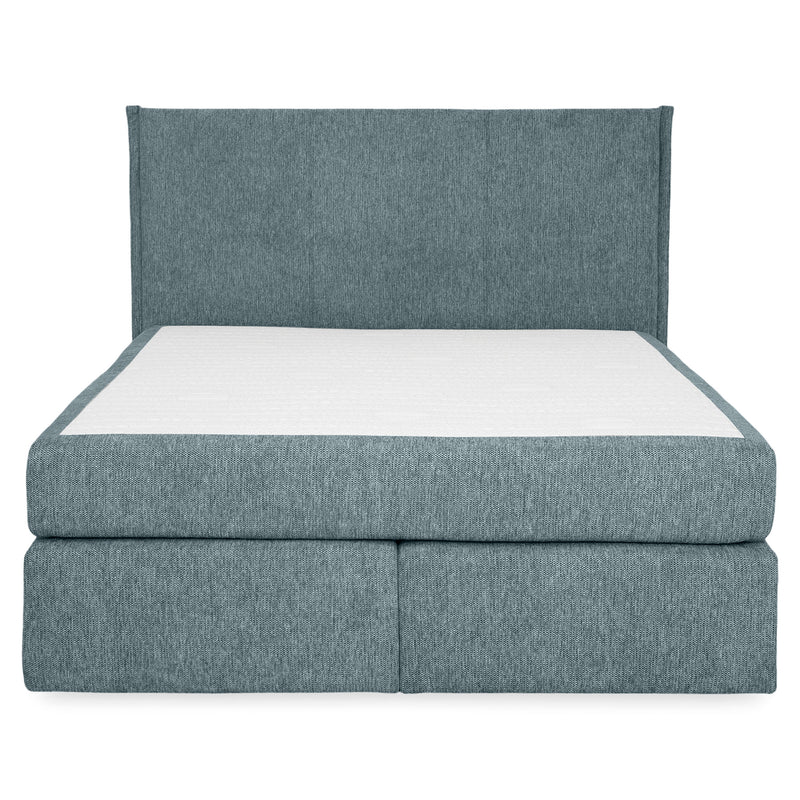 CARLINI Pat tapițat boxspring, 160x200cm, saltea inclusă