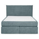 CARLINI Pat tapițat boxspring, 160x200cm, saltea inclusă