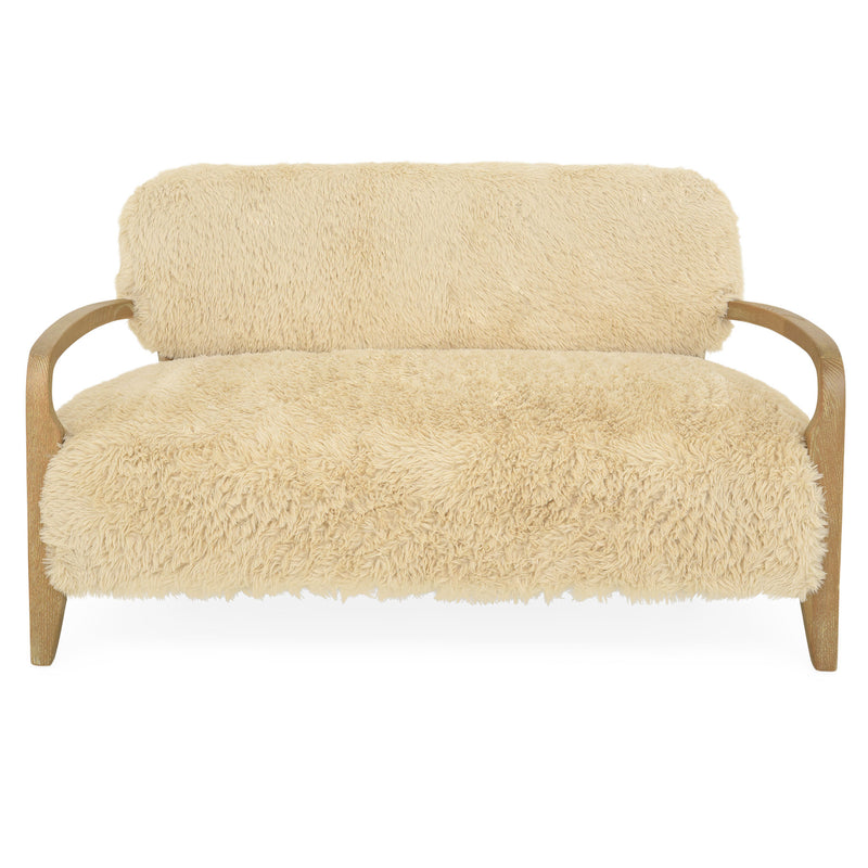 CERVINIA Canapea 2 locuri, imitație blană