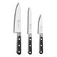 IDEAL Set 3 cuțite bucătărie, inox