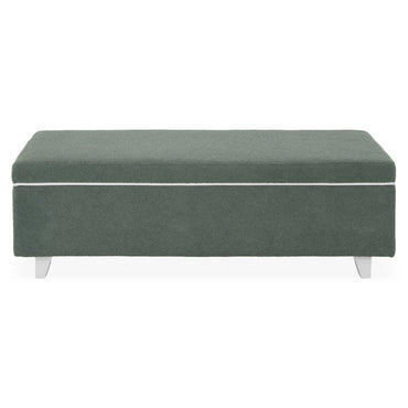 KOLLE Banchetă, ladă depozitare inclusă, stofă