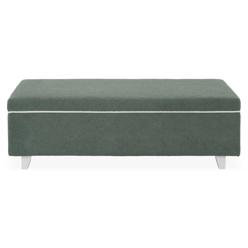 KOLLE Banchetă, ladă depozitare inclusă, stofă