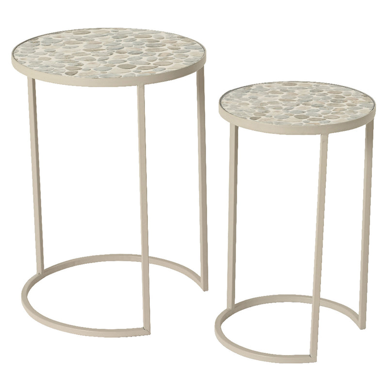 CALI Set 2 măsuțe exterior