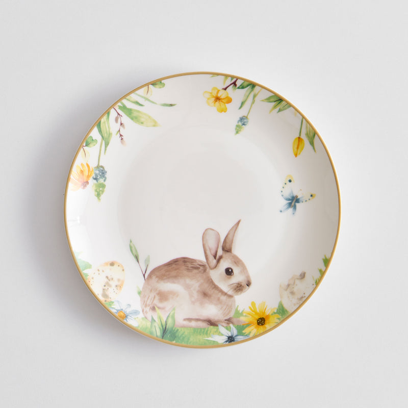 PRIMAVERA Set 4 farfurii desert, porțelan, D.20cm