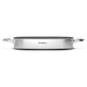NEW ERA Tavă grill, inox, L.28cm