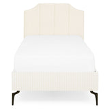 alb/argintiu perlat/negru / 90x200 / zafir-25-negru