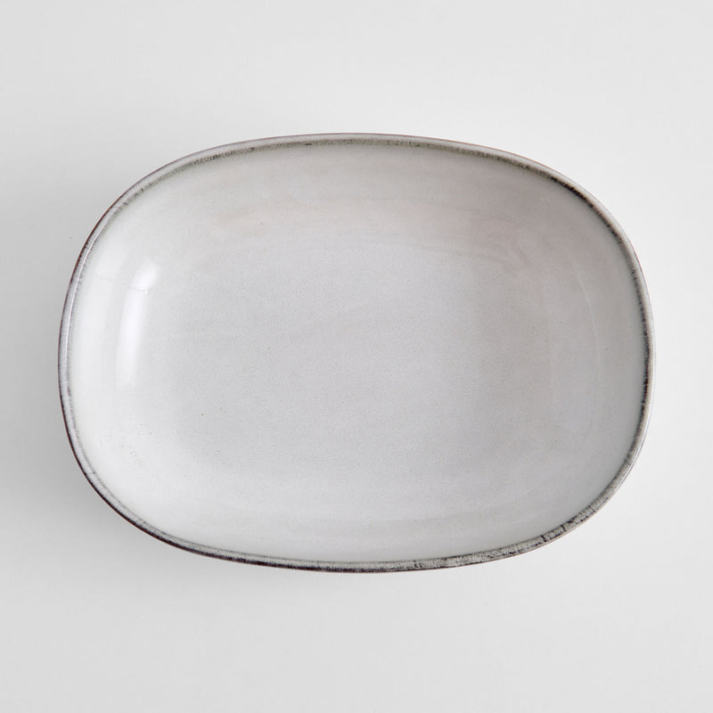 OVAL Platou servire, ceramică, L.31cm