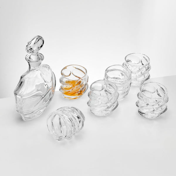 ROYAL Set decantor și 6 pahare whisky