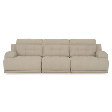 SANTIAGO Canapea 3locuri, 3 reclinere electrice, stofă de la Mobexpert