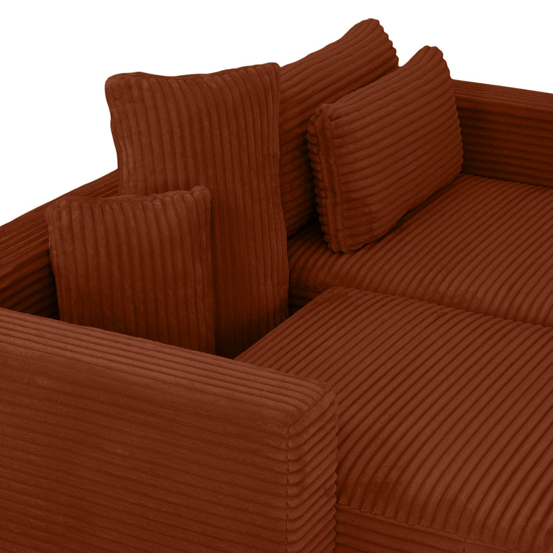 ERDING Colțar extensibil, șezlong stânga/dreapta, ladă depozitare inclusă, stofă