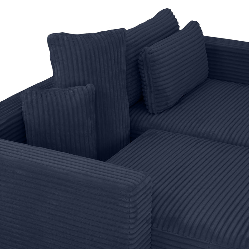 ERDING Colțar extensibil, șezlong stânga/dreapta, ladă depozitare inclusă, stofă