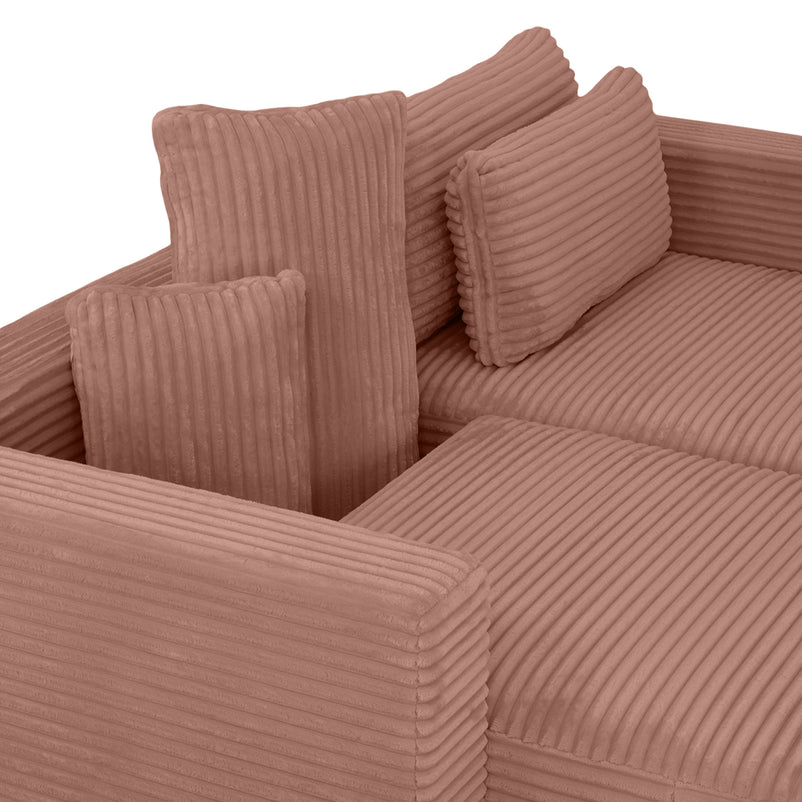 ERDING Colțar extensibil, șezlong stânga/dreapta, ladă depozitare inclusă, stofă