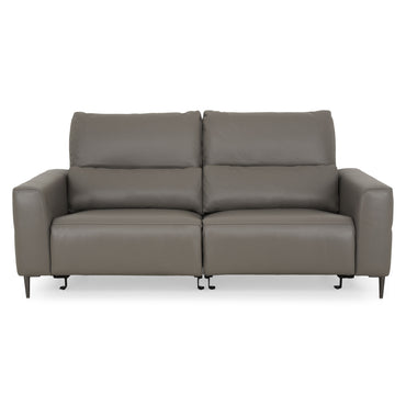 LASHIO Canapea 3 locuri, 2 reclinere electrice, mecanism tetiere, piele