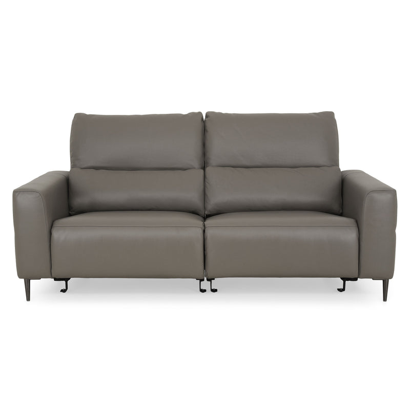 LASHIO Canapea 3 locuri, 2 reclinere electrice, mecanism tetiere, piele