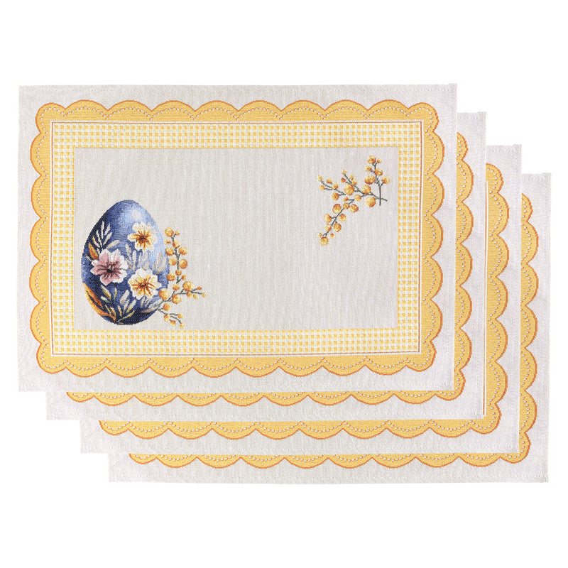 AGNES Set 4 suporturi farfurie