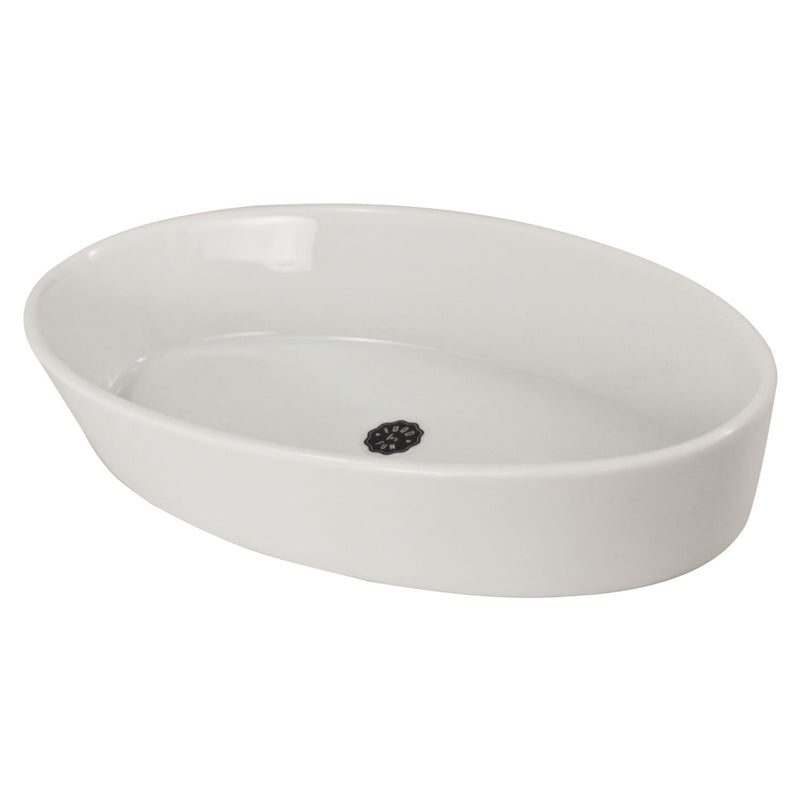 DIP Tavă cu mânere, porțelan, L.22.5cm