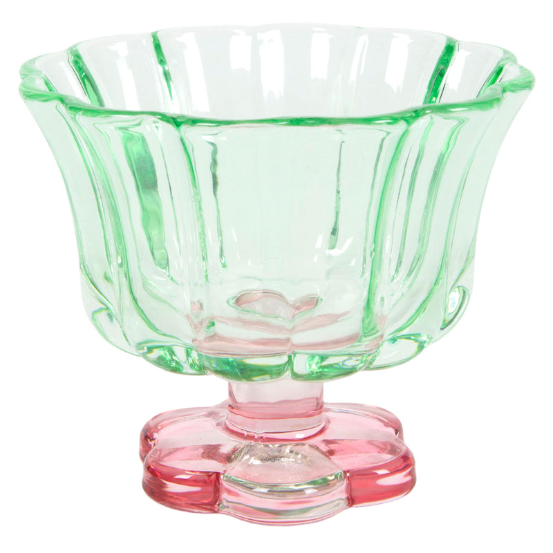 ICE FLOWER Cupă înghețată, sticlă, D.10cm