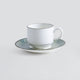 SIENA Set ceșcuță și farfurioară, porțelan, 210ml