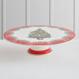 MAGIC CHRISTMAS Platou tort, porțelan, D.32cm