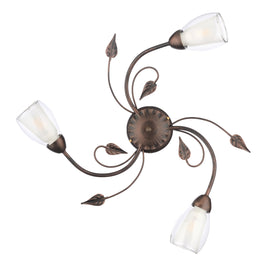 LILIANA Plafonieră 3x6W E14