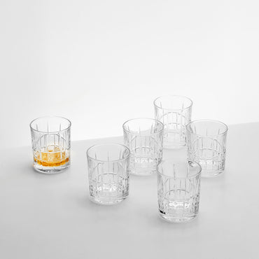 DOVER Set 6 pahare whisky, 320ml