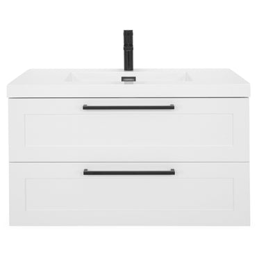 OTHERE Set mobilier baie, mască lavoar și lavoar compozit