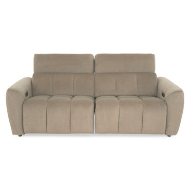 WISNER Canapea 3 locuri, 2 reclinere electrice, mecanism electric tetiere, stofă