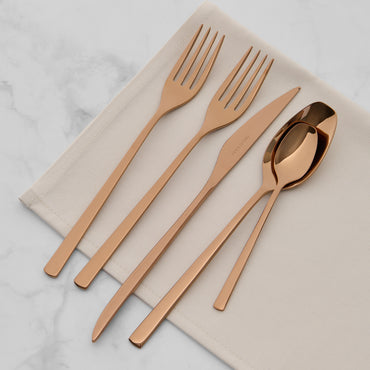 OBELISKO Set tacâmuri 24 piese, inox