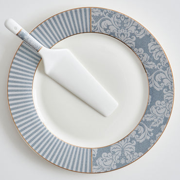 DAMASK Set platou cu paletă tort, porțelan