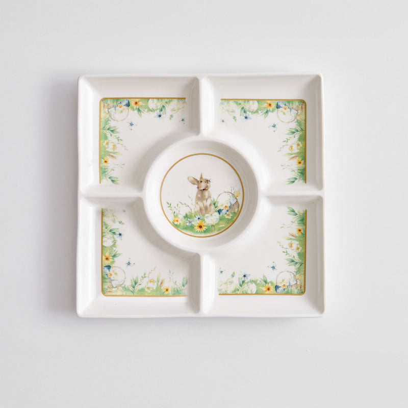 PRIMAVERA Platou servire, porțelan, L.25cm