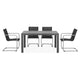 HAVEN/ESSEN Set mobilier terasă/grădină, 4 scaune și masă