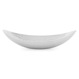 PUNTO Vas decorativ, inox, L.40cm