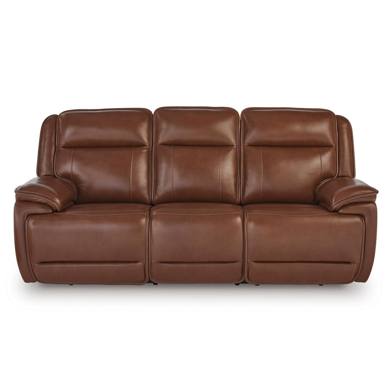 CRAWFORD Canapea 3 locuri, 2 reclinere electrice, piele