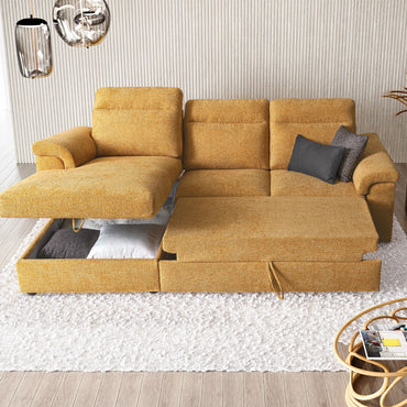 ANNECY Colțar extensibil, sezlong stânga/dreapta, stofă