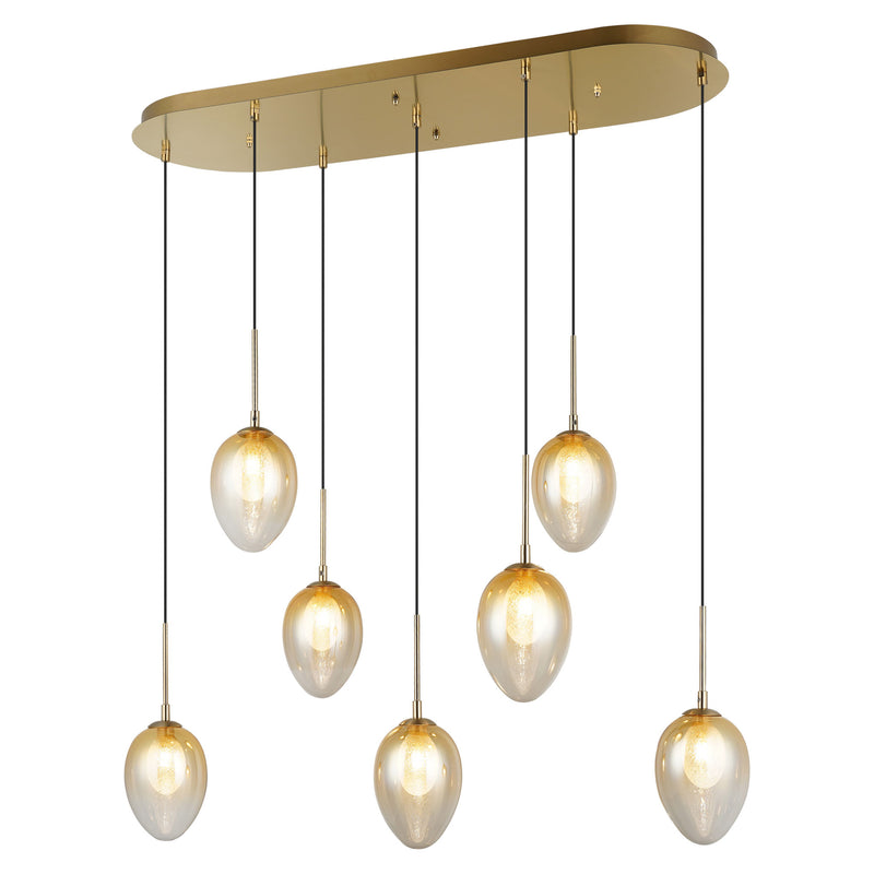 AMBERINO Lustră 7x20W G9