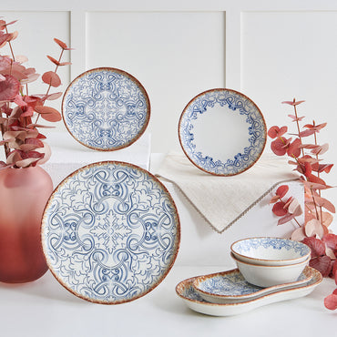 MABEL Set veselă 27 piese, porțelan