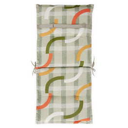 TESS ORANGE Pernă scaun, 50x100cm