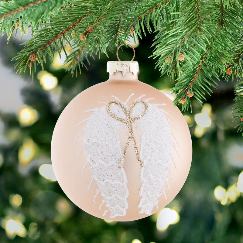 WINGS Glob, sticlă, D.8cm