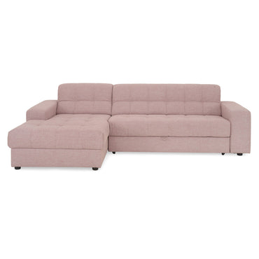 HAINES Colțar extensibil, șezlong stânga/dreapta, stofă