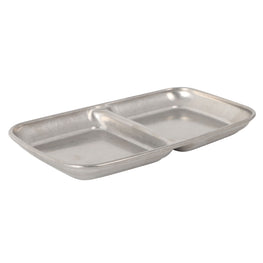 VINTAGE Platou servire, inox, L.15.5cm