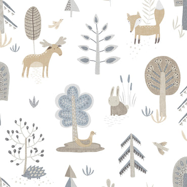 ANIMALS FOREST Tapet