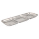 VINTAGE Platou servire, inox, L.22.5cm