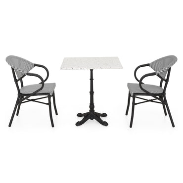 RIVA/MILLIE Set mobilier terasă/grădină, 2 scaune și masă