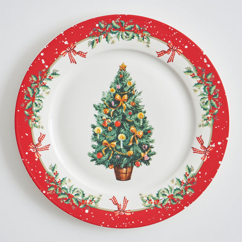 MAGIC CHRISTMAS Farfurie fel principal, porțelan, D.27cm