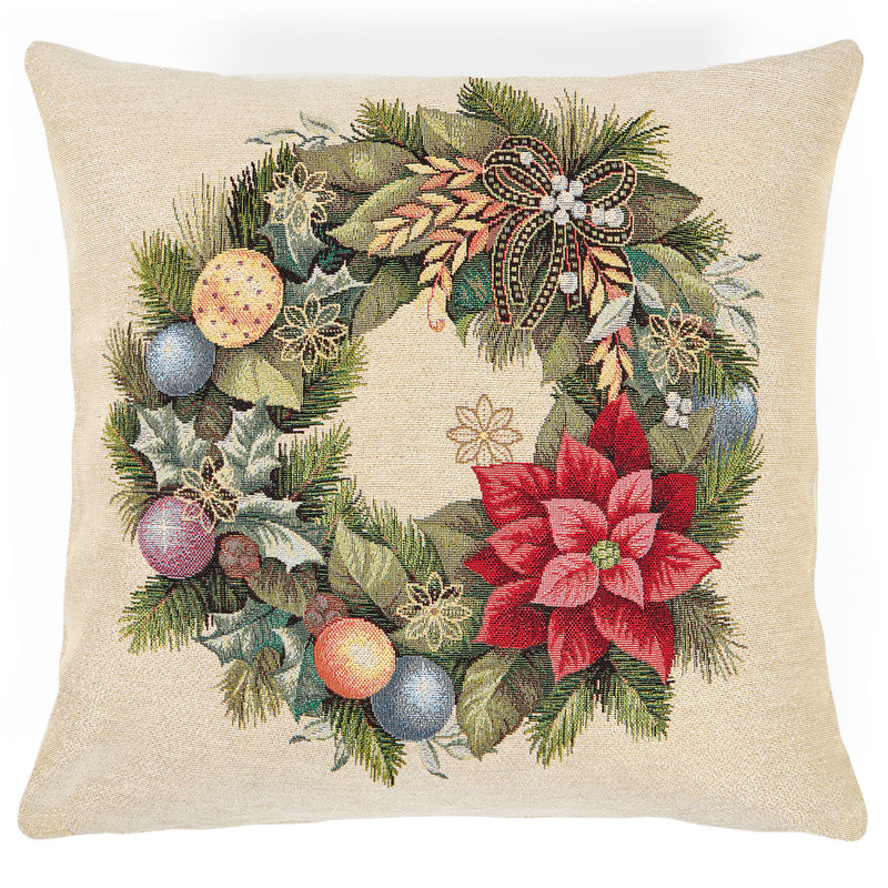 CHRISTMAS WREATHS Pernă decorativă, 45x45cm