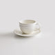 ECHO Ceașcă și farfurioară, porțelan, 280ml