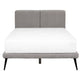 ADELYNE Pat tapițat, 140x190cm, somieră inclusă