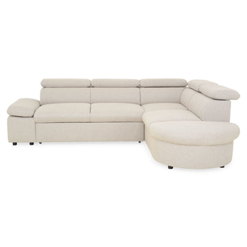 ORLANDO Colțar extensibil, șezlong interschimbabil, mecanism braț, stofă de la Mobexpert